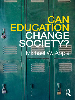 cover image of Can Education Change Society?
